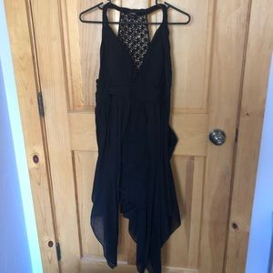 High-low place dress